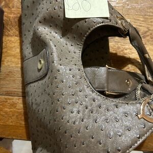 Elegant Brown Leather Handbag